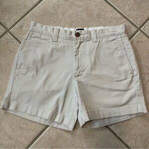 J. Crew Khaki Shorts 5in Inseam
